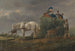 La charrette de foin - Friedrich August Matthias Gauermann — visning af kunstværket
