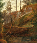 Le barrage près de Miesenbach - Friedrich August Matthias Gauermann — visning af kunstværket
