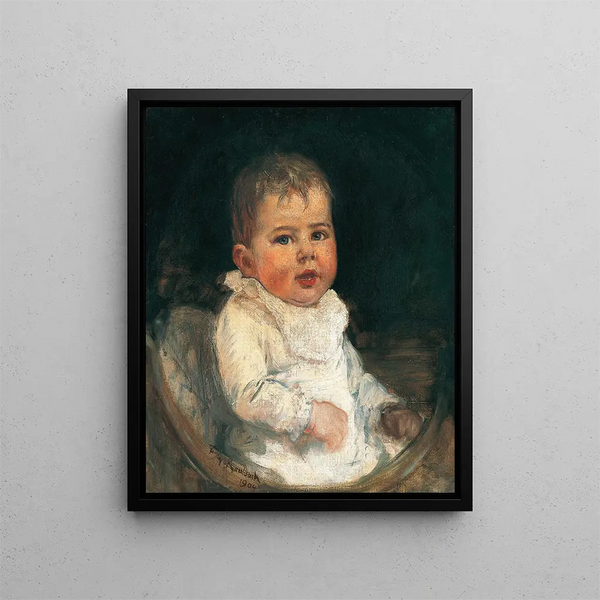 Friedrich August von Kaulbach - Tochter Hilde.webp