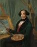 Portraitmaleri af Raden Syarif Bustaman Saleh - Friedrich Carl Albert Schreuel — visning af kunstværket