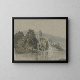 Friedrich Ernst Morgenstern - By the Tauber near Wertheim.webp