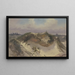 Dune nær De Panne - Friedrich Ernst Morgenstern — indrammet kunstværk på væggen