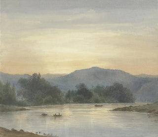 Friedrich Ernst Morgenstern - The Main near Kleinheubach.webp