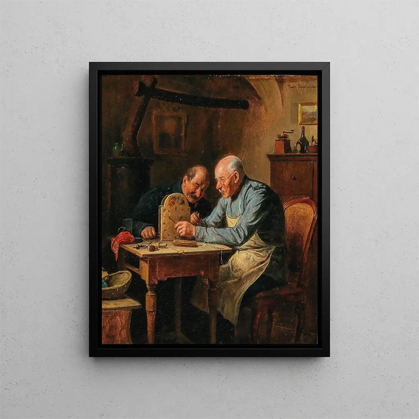 Friedrich Friedlnder - A Difficult Problem.webp