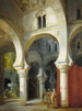 den gamle moské San Cristo de la Luz i Toledo - Friedrich Gärtner — visning af kunstværket