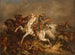 Kong Gustaf II Adolf af Sverige ved slaget ved Lützen - Friedrich Kaiser — visning af kunstværket