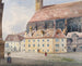 L'église des Minorites à Vienne - Friedrich Leibold — visning af kunstværket