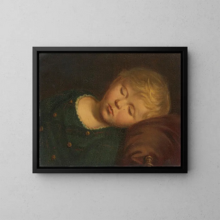 Friedrich Nebel - Portrait of Hermann Staudinger as a Sleeping Child.webp