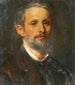 Selvportræt - Friedrich Staudinger — visning af kunstværket