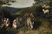 Familie i en idyllisk landskab - Friedrich Wilhelm Keyl — visning af kunstværket