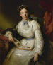 Baronne Wilhelmine von Mylius - Friedrich von Amerling | Reproduction — visning af kunstværket