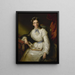 Baronne Wilhelmine von Mylius - Friedrich von Amerling | Reproduction — indrammet kunstværk på væggen