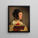Joséphine von Kaltenthaler - Friedrich von Amerling — indrammet kunstværk på væggen