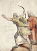 Archers en fuite - Friedrich von Olivier — visning af kunstværket
