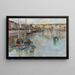 Dieppe - Frits Thaulow — indrammet kunstværk på væggen