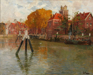 Dordrecht - Frits Thaulow — visning af kunstværket