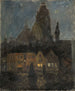 ten i Dieppe - Frits Thaulow — visning af kunstværket