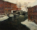 Scène de moulin - Frits Thaulow — visning af kunstværket