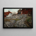 Motif rocheux de Kragerø - Frits Thaulow — indrammet kunstværk på væggen