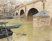 Le pont Marie à Paris - Frits Thaulow — visning af kunstværket