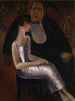 Paul-Gustave van Hecke og hans hustru Norine De Schrijver - Frits van den Berghe — visning af kunstværket
