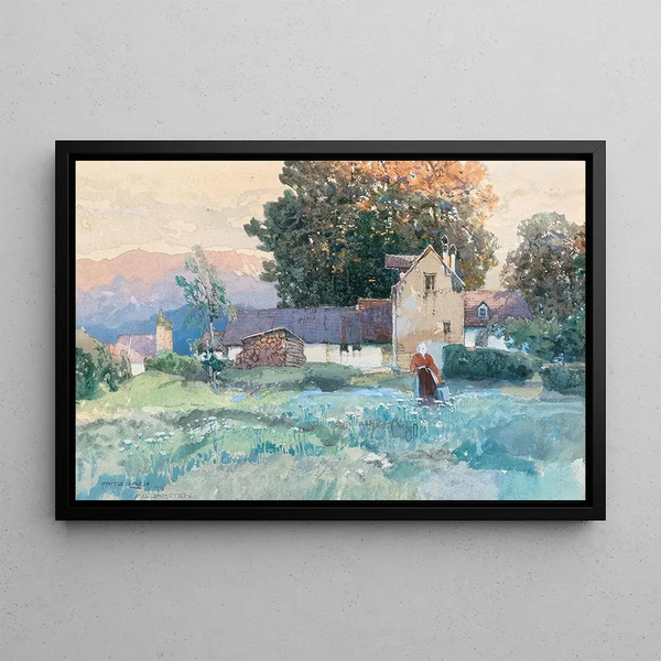 Fritz Lach - A motif Motiv from Garsten.webp