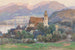 Vue de Spitz dans la vallée de la Wachau - Fritz Lach — visning af kunstværket