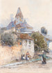 Blanchisseuses à Weienkirchen dans la vallée de la Wachau - Fritz Lach — visning af kunstværket