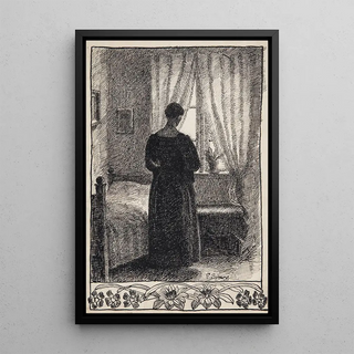 Fritz Syberg - I sovekammeret Anna Syberg.webp