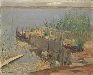 Fritz Voellmy - Study at the Shore of the Untersee.webp