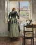 Par la fenêtre - Fritz von Uhde — visning af kunstværket