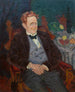 Portraitmaleri af instruktøren Karl Masner - Fryderyk Pautsch — visning af kunstværket