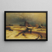 Dégel - Fyodor Vasilyev — indrammet kunstværk på væggen