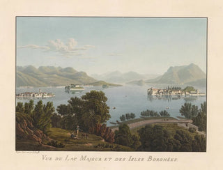 Gabriel Lory the Younger - Vue du Lac Majeur et des Isles Boromes.webp
