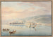 Vue du lac de Bienne et du bateau à vapeur Union près de La Neuveville - Gabriel Lory le Jeune — visning af kunstværket