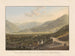 Vue du pont de Crevola et de la vallée de Domo Dossola - Gabriel Lory le Jeune — visning af kunstværket