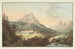 Vue de l'Abbaye d'Einsiedeln et de ses environs dans le canton de Schwytz - Gabriel Lory l'Ancien — visning af kunstværket