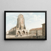 Vue de la Cathédrale de Berne - Gabriel Lory l'Ancien — indrammet kunstværk på væggen