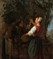 Le sælger af sild - Gabriel Metsu — visning af kunstværket