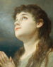 Bøn - Gabriel von Max — visning af kunstværket