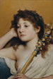 Tête de femme songeuse - Gabriel von Max — visning af kunstværket