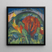 Galgenberg à Iéna - Ernst Ludwig Kirchner — indrammet kunstværk på væggen