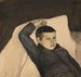 den liggende dreng - Magnus Enckell — visning af kunstværket