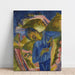 Reproduktion af maleriet Dreng med slik - Ernst Ludwig Kirchner