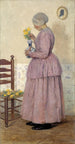 Arrangement des tulipes - Gari Melchers — visning af kunstværket