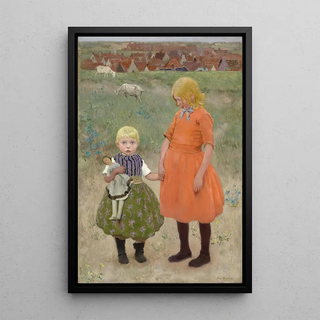 Gari Melchers - The Sisters.webp