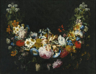 Et blomsterbuket - Gaspar Peeter Verbruggen den Ældre — visning af kunstværket