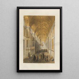 Gaspare Fossati - Aya Sofia Constantinople as recently restored by order of H M the sultan AbdulMedjid Pl02.webp