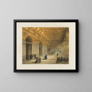 Gaspare Fossati - Aya Sofia Constantinople as recently restored by order of H M the sultan AbdulMedjid Pl10.webp