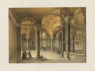 Gaspare Fossati - Aya Sofia Constantinople as recently restored by order of H M the sultan AbdulMedjid Pl14.webp